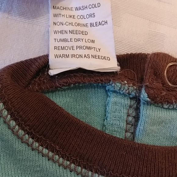 Lazy One Flap Jack Blue Sleeper Size 6 Months - Picture 6 of 6